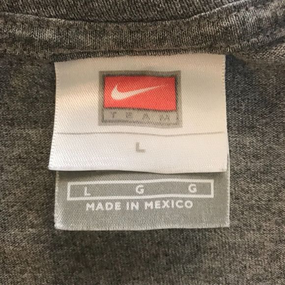 Vintage Nike Arizona State Sun Devils Shirt Mens Large Gray Short Sleeve NCAA - Picture 5 of 8